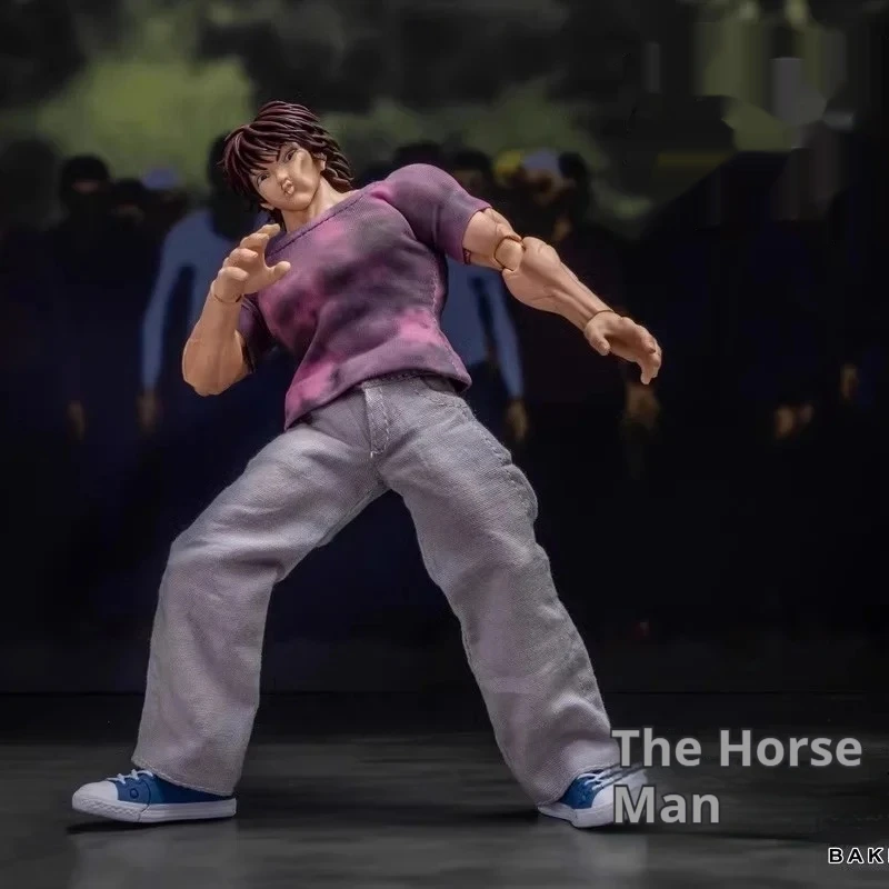 1/12 Anime Baki Serie Action Figure Modello Doll Boy Regalo Giocattolo alla moda Decorazione del desktop Creatività Statua da collezione Ornamento