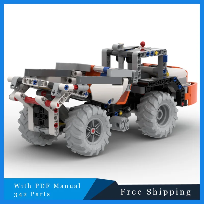 342 PCS Creative Cool Truck Technical Building Blocks Bricks Model Education DIY Assembly Toys For Kids Christmas Birthday Gifts