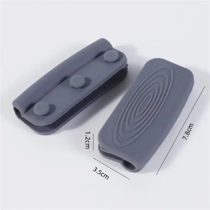 1/2/3PCS of silicone handles anti-scalding non-slip silicone pot handle cover heat insulation handle cover kitchen accessories