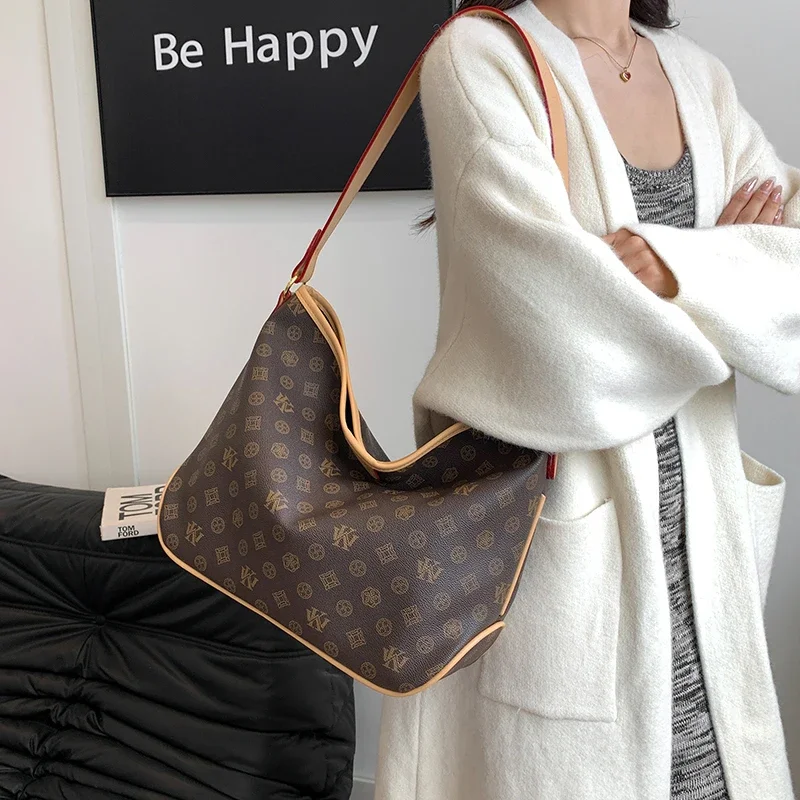 

Popular Classic Elegant Leather Ladies Shoulder Bag Handbag Crossbody Messenger By Famous Designer