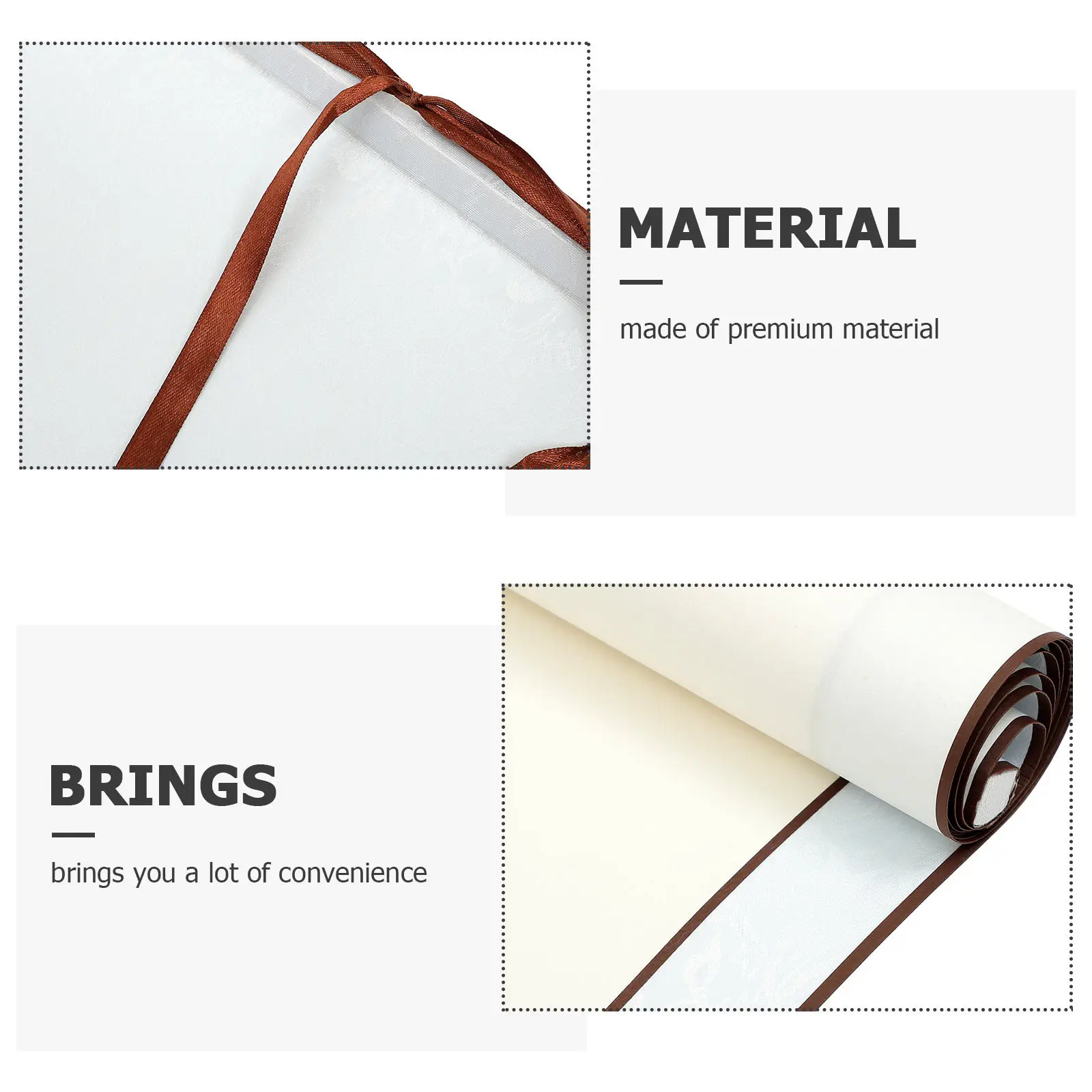 1Pcs Chinese Calligraphy Scroll Paper Blank Mounting Hanging Scroll for Art Painting Writing Calligraphy Practicing Paper