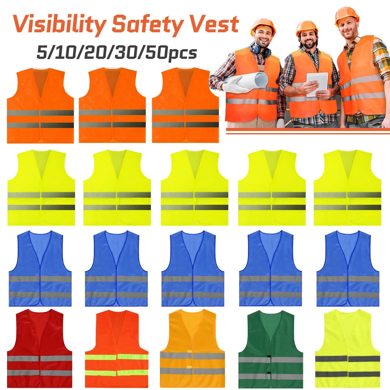 yZ[z5-50 ˈSxXgʋCy Chalecos Reflectantes De Seguridad F Safevest ʘJ