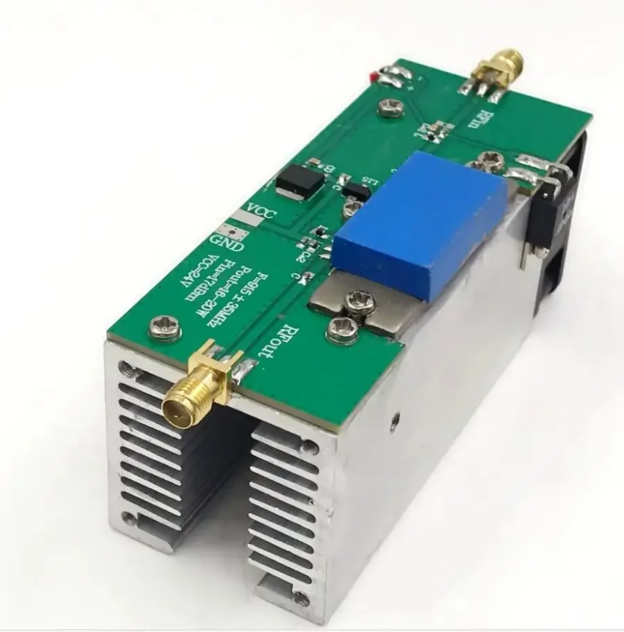 RF power amplifier 915MHz 433mhz 18W 17DB long Range Extender Signal 900M RFID for Frsky TBS CROSSFIRE ELRS Transmitter Module