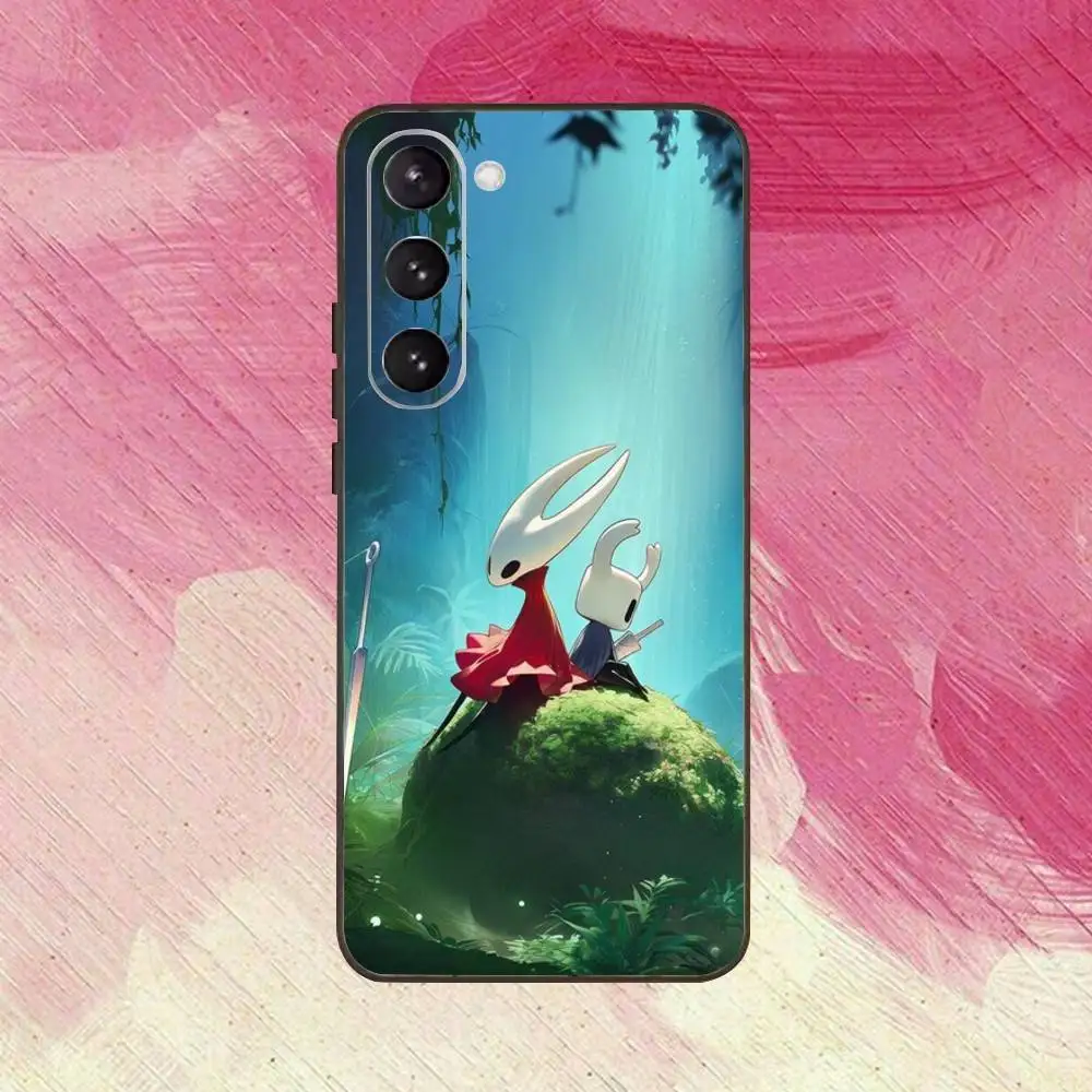 H-Hollow Knight Cartoon Telefoon Case Voor Samsung Galaxy A73,A72,A71,A70,A53,A52,A51,Anderen Zachte Zwarte Cover