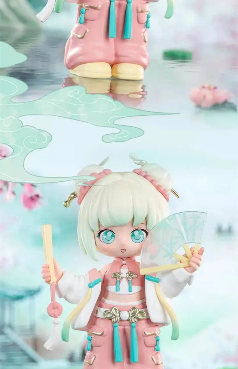 SIMONTOYS Teennar Eastern Prelude Series Blind Box，Toys Gift， Kawaii Action Anime Figure