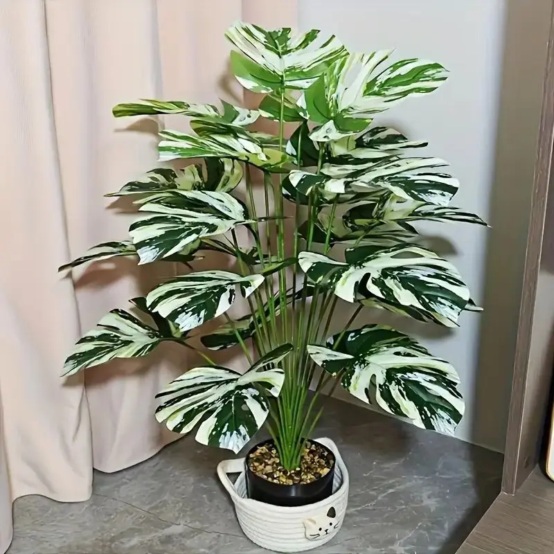

Simulated Turtle Leaf Landscape Home Decoration Simulated Plant Christmas Decoration Potted Plant (without pots)