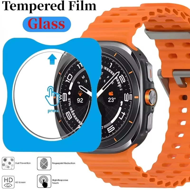 9H Tempered Glass Film Quick Pasting For Samsung Galaxy Watch 7 40mm Watch Screen Protector Film For Galaxy Watch 7 Ultra 44mm