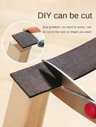 Self-Adhesive Table Mats Household Cutting Felt Table and Chair Cover Protective Pad Quiet and Wear-Resistant Chair Feet Mat