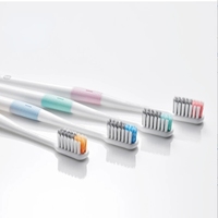 1/2/3/4PCS Dr.BEI Toothbrush 4 Colors Family Pack Doctor Bei Couple Imported Soft Fur Food Grade Material with Adult Toothbrush