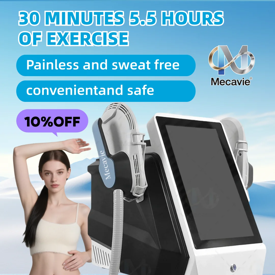 

MECAVIE Body Muscle Device uses High-Intensity Focused Electromagnetic Energy key to burning fat and building muscle