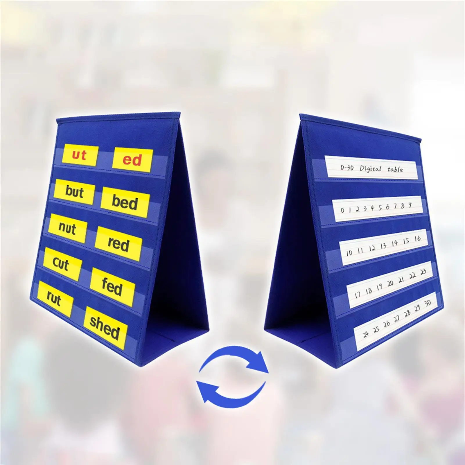 مخطط الجيب على سطح الطاولة في الفصل الدراسي، منظم مخطط الجيب التعلمي، مخطط الجيب ذاتي الدائمة لعروض الفصل