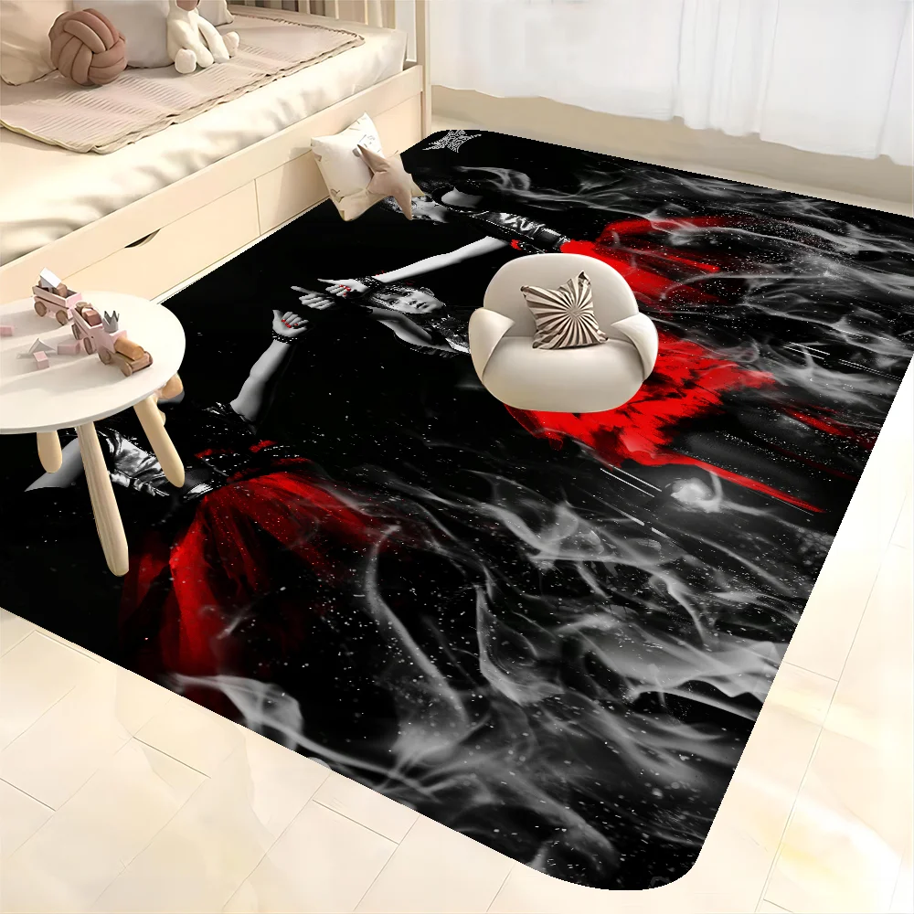 BABYMETAL Combined Printed Floor Mat Rectangle Anti-slip Home Soft Badmat Front Door Indoor Outdoor Mat Hotel Decor Mat