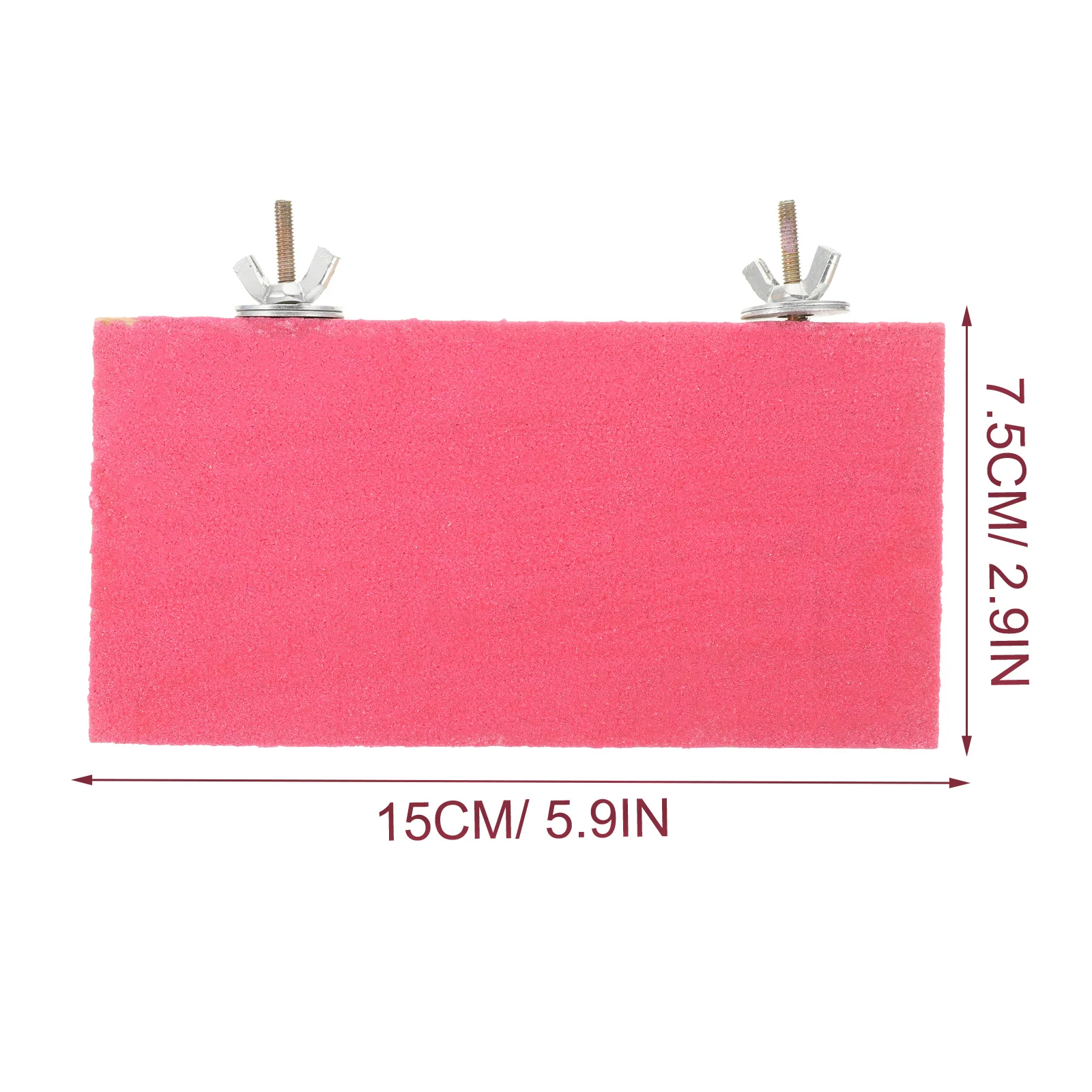 

2Pcs Bird Stand Pet Cage Accessories Wooden Platforms for Parakeet Parrot Cockatiel Resting Rack Bird Bed for Cage