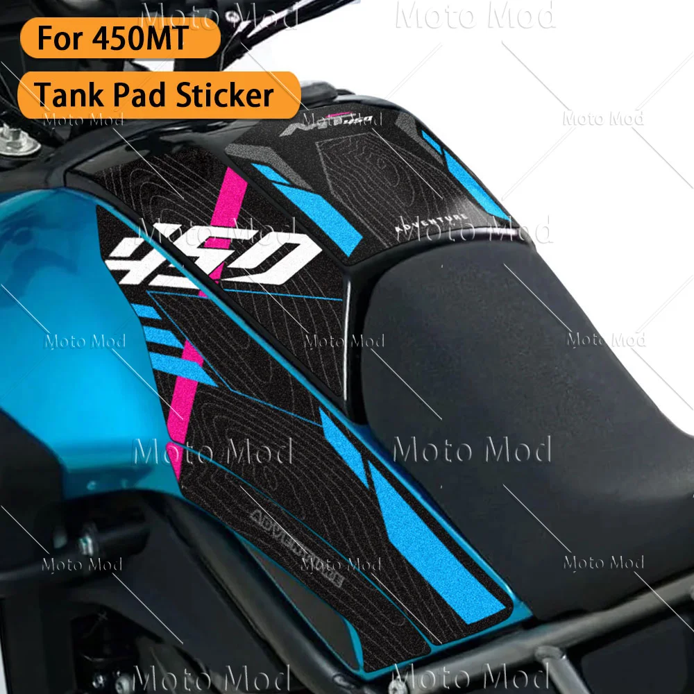 

For CFMOTO 450MT 450 mt Motorcycle Fuel Tank Pad Stickers Protector Anti Slip Decals Accessories 2024