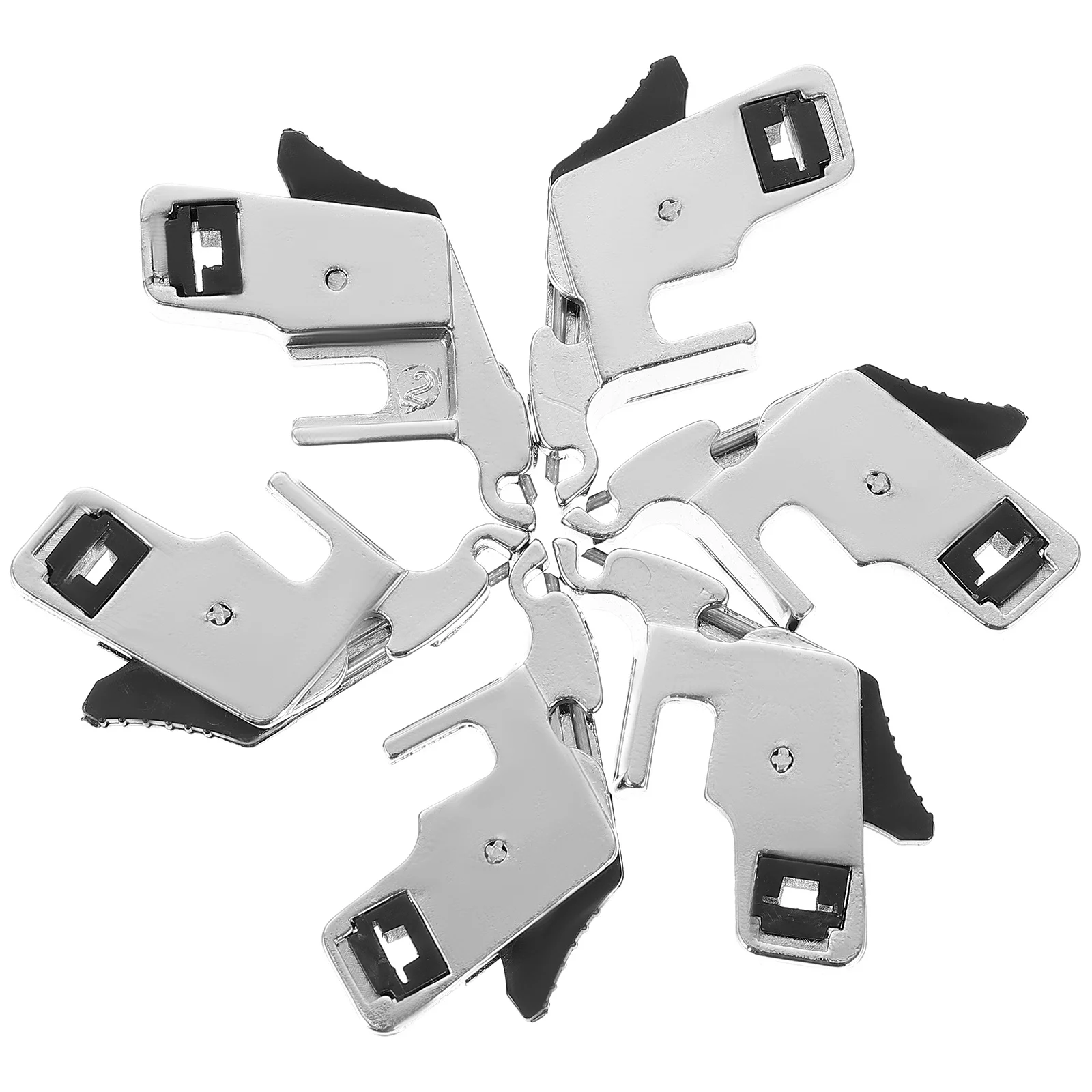 Adaptateur de poignée de pied-de-biche pour Machine à coudre, support de pied-de-biche robuste au Design Simple, idéal pour la couture au Quilting, 6 pièces
