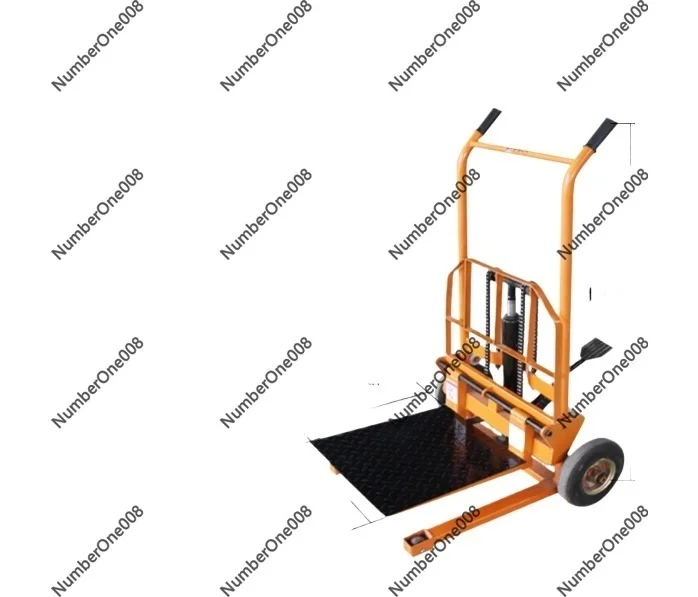 Manual Small Forklift Household Stacker Hydraulic Transporter Warehouse Lift Truck Hand Pallet Truck Lifting Equipment