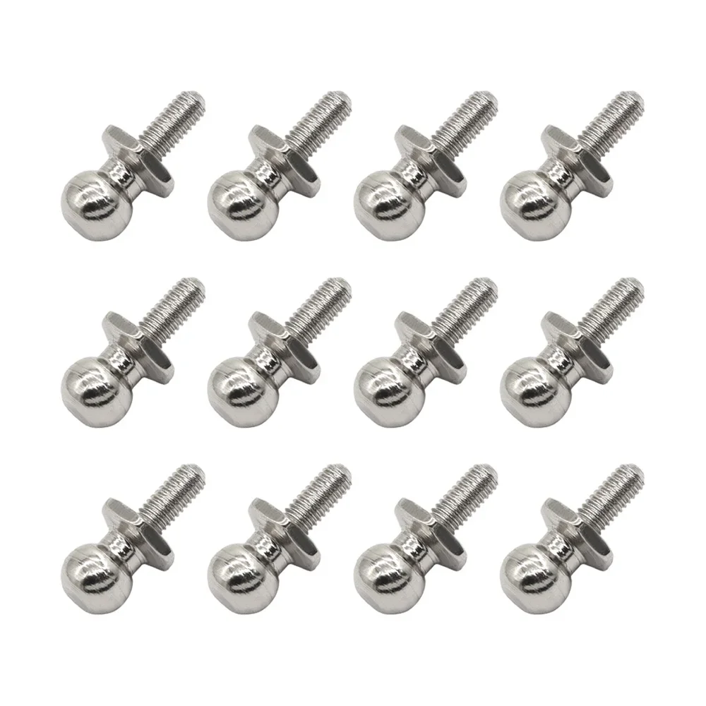 12 قطعة M3 الكرة مسمار لولبي الرأس 02038 ل HSP 94188/94123/94166/94107 1/10 RC سيارة شاحنة-قطع الغيار