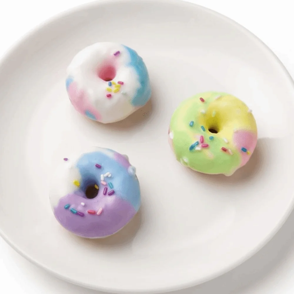 Crispy Crispy Donut Squishy Donut Shape Chocolate Color Crunchy Donut Squishy Crunchy Cute Crispy Donut Fidget Office Workers