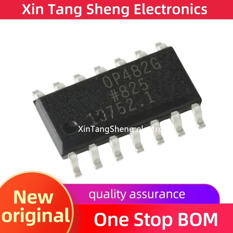 New original OP482GSZ OP482GSZ-REEL7 OP482G SOP-14 operational amplifier chip