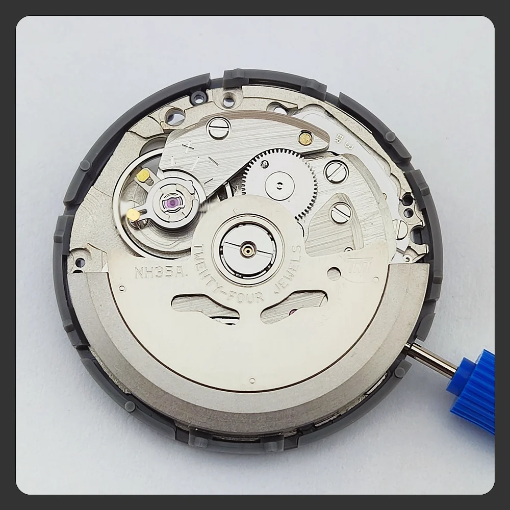 NH35 movement automatic mechanical movement white/black calendar movement 3/6/9 o'clock movement Japan original movement