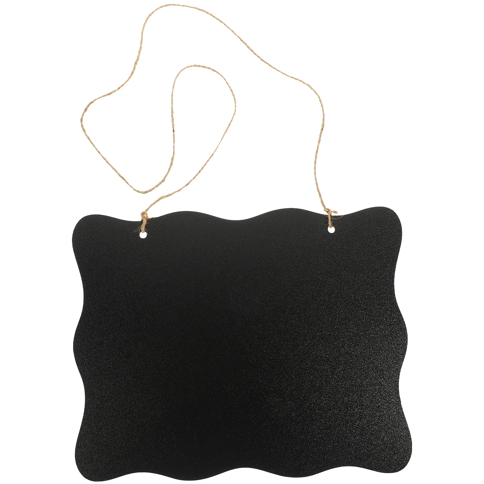 Small Chalkboard Sign Wall Hanging Double Sided Message Board for Door Decor Shop Office Use High Grade Density Board Reusable