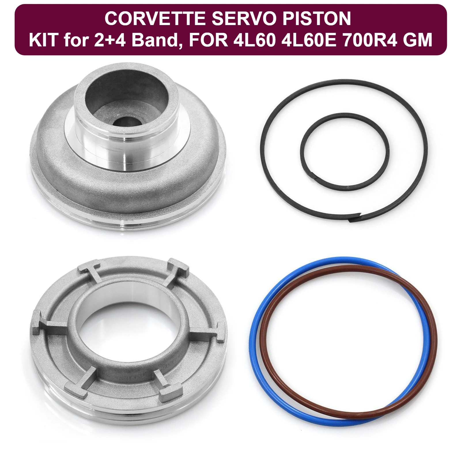 Super Hi-Performance Corvette Style Servo Kit for GM TH700R4 4L60E 4L65E Automatic Transmission