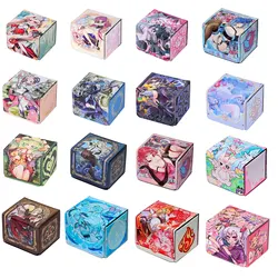 100+ Deck Box for MTG YUGIOH Cards Trading Card Storage Box Board Game Cards Deck Case PU Leather Card Box Suits TCG Magic Cards