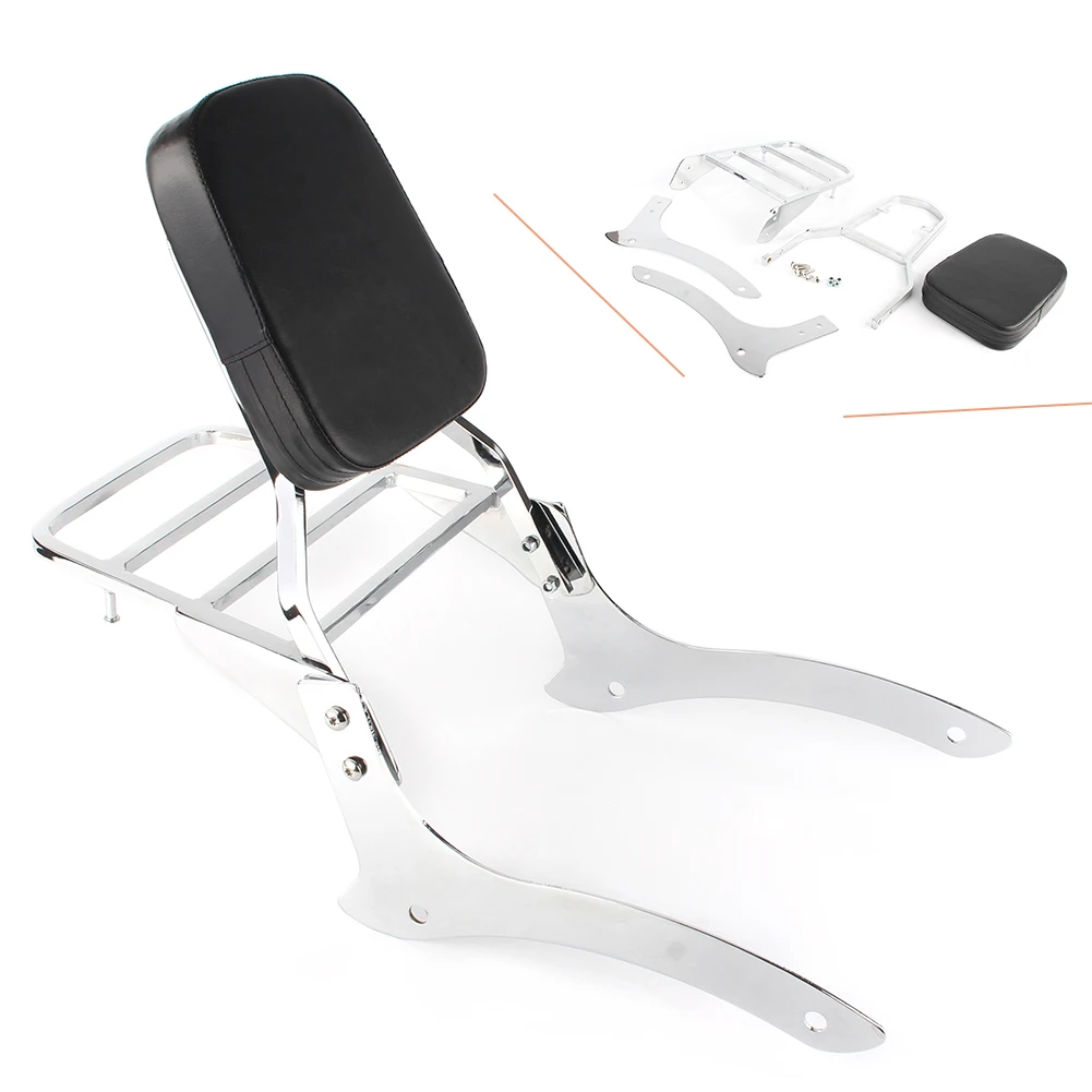 

Motorcycle Backrest Sissy Bar Luggage Rack For Yamaha Vstar XVS 1100 Classic /Dragstar XVS 1100 Classic 2000-2011