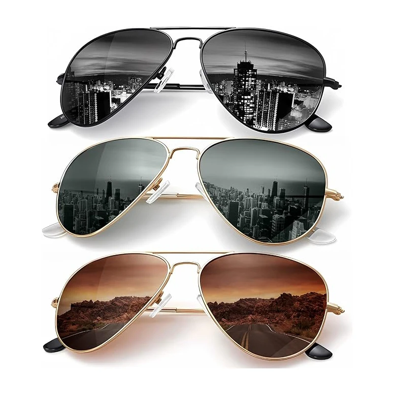 

Мужские модные солнцезащитные очки поляризационные зеркальные очки с оправой из сплава мужские Новые солнцезащитные очки