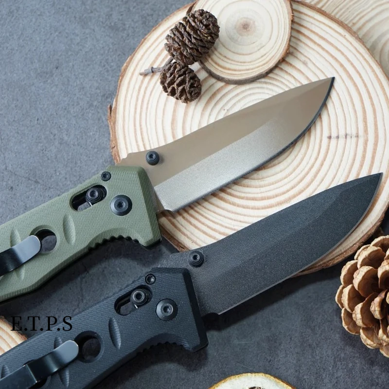 BM273 Folding Knife G10 Handle Outdoor Camping Survival EDC Tool for Fishing Everyday Carry - view 3