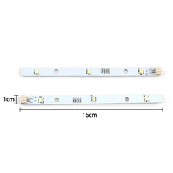 1pcs Freezer Light Bar LED Strip For RONGSHENG/ HISENSE Refrigerator LED Strip Light E349766 MDDZ-162A 1629348 DC12V 2W