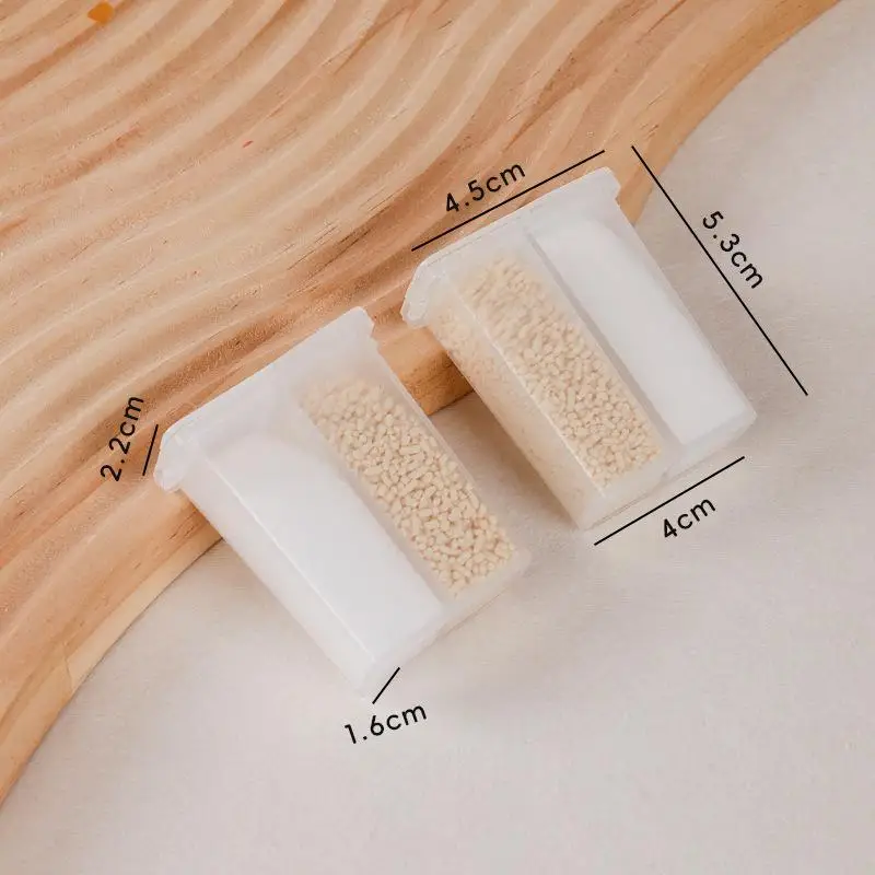 2in1 Camping Kruiden Shaker Multifunctionele Kruidenpot Met Deksel 2-Compartiment Voor Outdoor BBQ Koken Zout Peper Opbergdoos