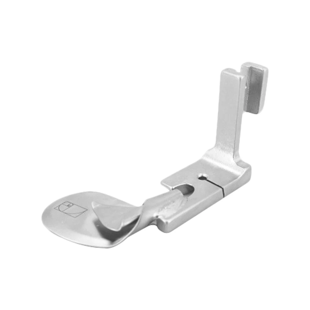 

Curved Presser Foot Sewing Machine Binder Stainless Steel Hemmer Replacement Binding Attachment Folder Durable Edging Device For