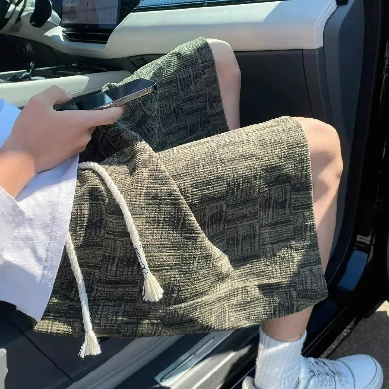 

Мужские шорты модные повседневные свободные посадки больших размеров, подходящие для занятий спортом на открытом воздухе, кемпинга, пеших прогулок, езды на велосипеде и фитнеса