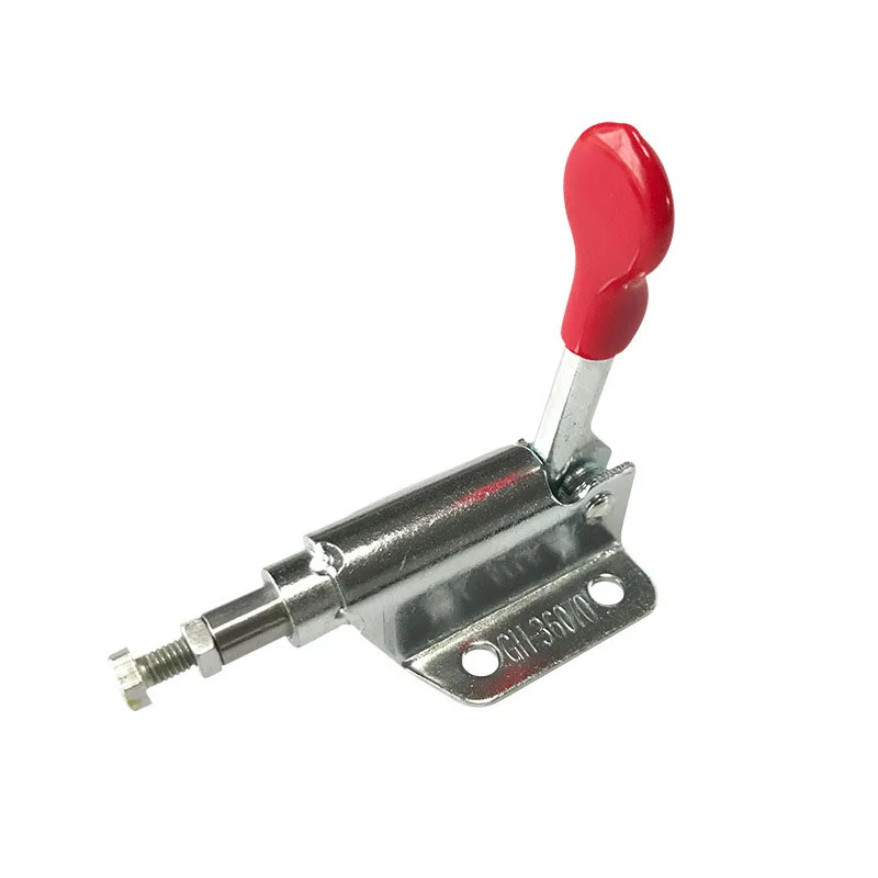 Push-pull Stationary Fixture GH36070 Test Rack Fittings Durable Galvanized Coated Toggle Clamp