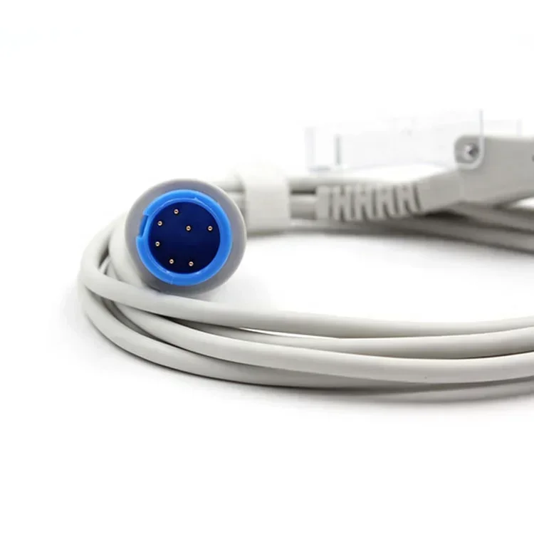 Cabo de extensão/adaptador de sensor compatível com Mindray BeneView T5/T6/T8 SpO2 Spo2