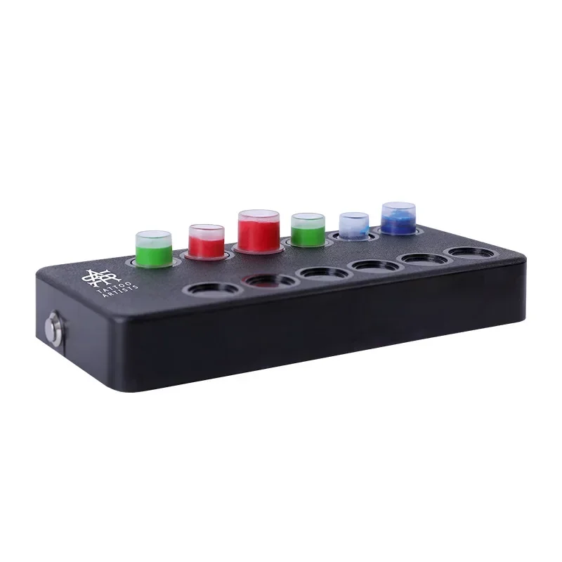 New Tattoo Pigment Magnetic Stirrer Professional Makeup 3D Vortex Strong Magnetic Battery Powered Automatic Ink Mixer Machine