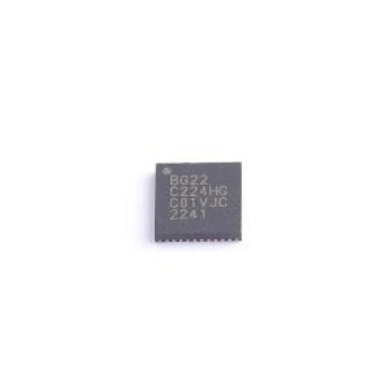 (5/10pcs) EFR32BG22C224F512GM40-CR 40-QFN（5x5） 100% Original In Stock BLUE GECKO, QFN40, SECURE BOOT W