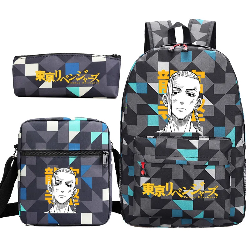 Bolsos de ocio de Los Vengadores de Tokio, bolsos para niños y niñas, mochilas ren, mochilas escolares para estudiantes adolescentes, bolsas con estampado de Anime, bolsas de viaje al aire libre