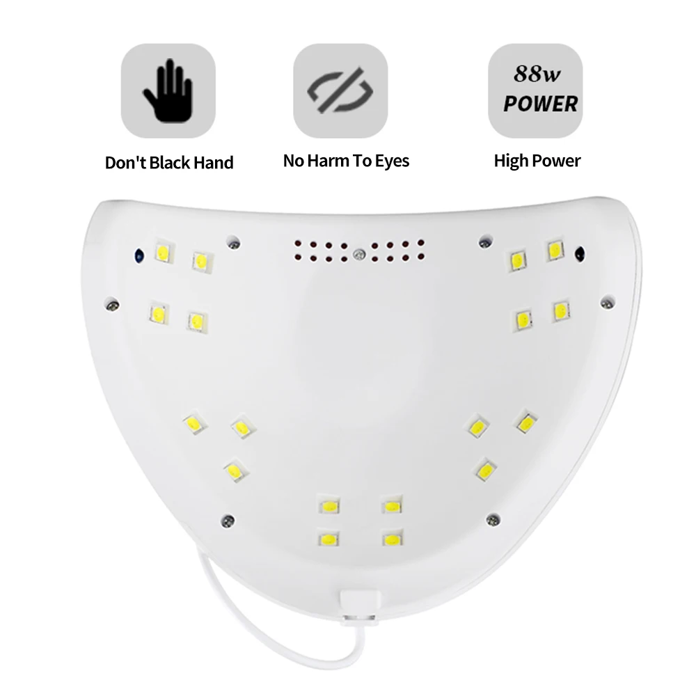 UV-Nagellamp Led Licht Voor Nagels Ogen Bescherming UV-Lamp Voor Gel Nagels Gel Nagellak Uitharding Droger Thuissalon Tool