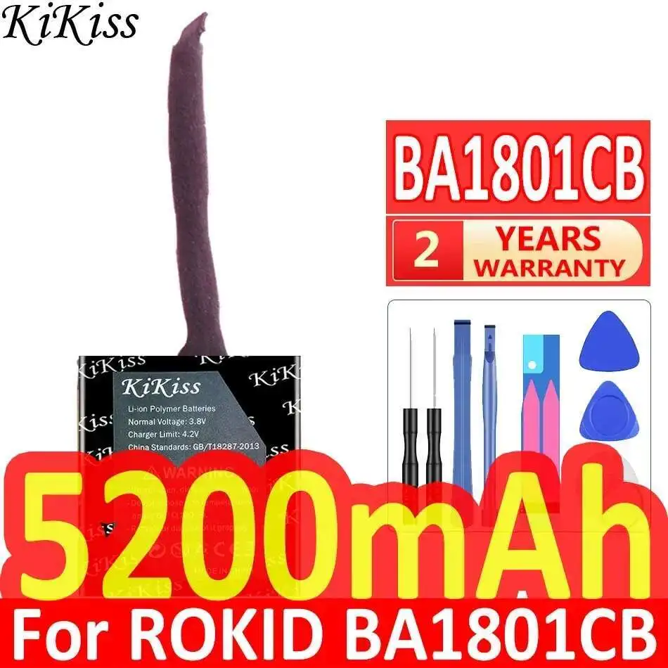 

High Performance Battery For Rokid BA1801CB 5200mAh