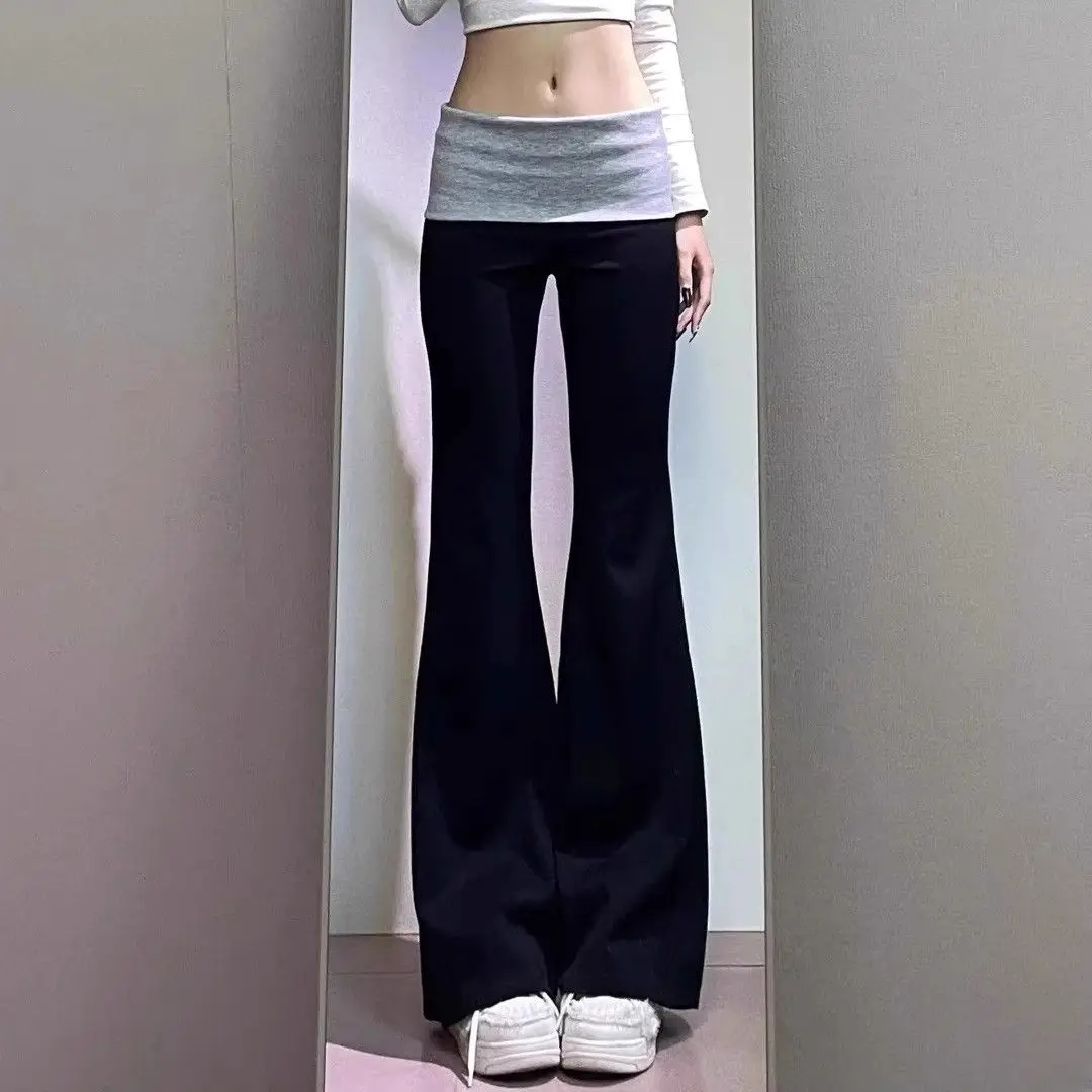 Pantalones Mujer otoño estilo universitario lona Cargo táctico al aire libre militar Ripstop ajustable a prueba de viento multibolsillos picantes