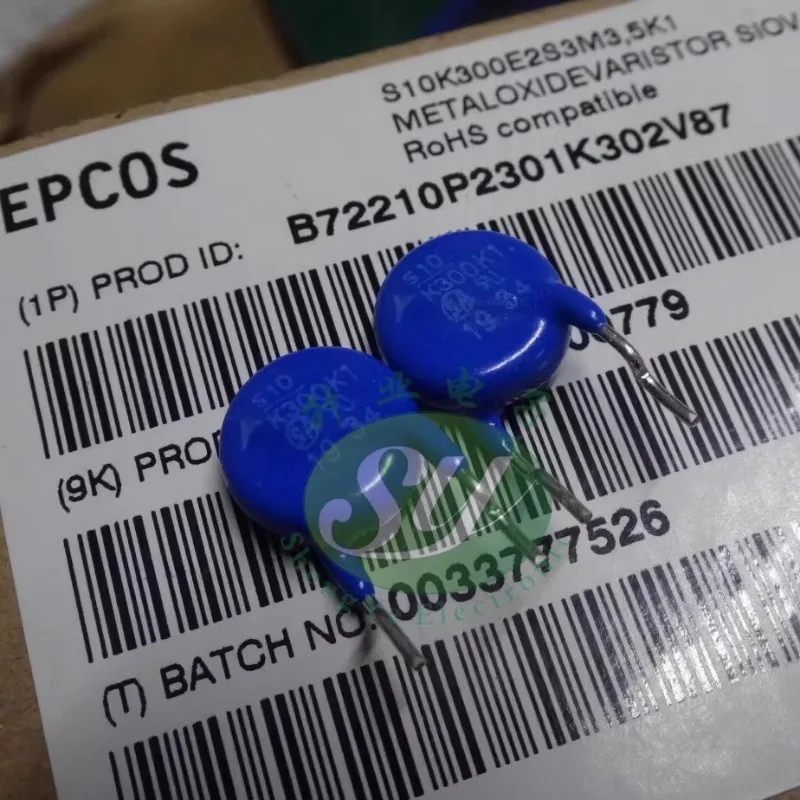 10PCS EPCOS varistor S10K300K1 S10K300 B72210P2301K302V87