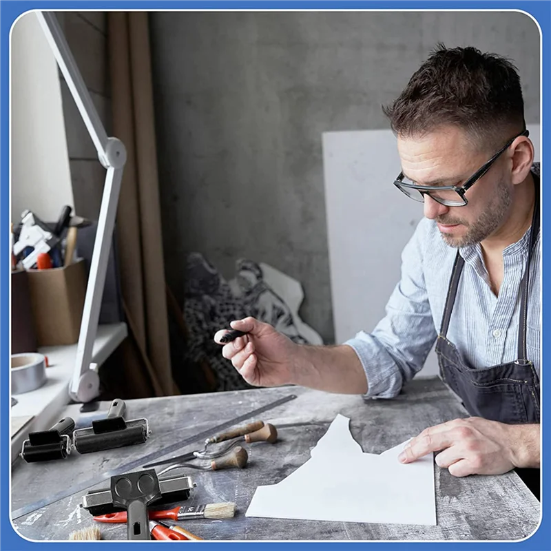 

AA21-12 шт. для изготовления 2,2 и 4-дюймовых валиков, виниловый валик, инструмент для печати, художественное ремесло, чернильные блоки, штамповка