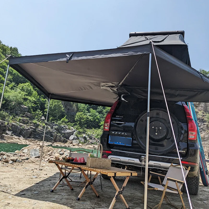 Car Roof Top Tent Automatic Build Hot Sale Outdoor Camping Awning in Stock Factory Directcustom
