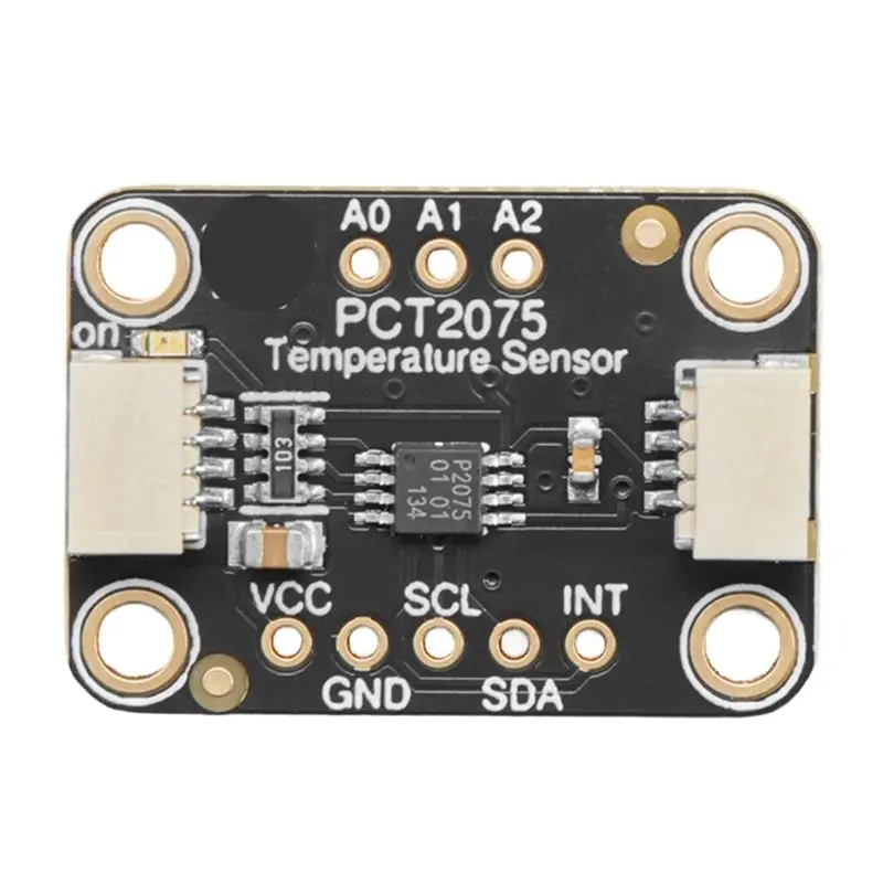 

JABS-PCT2075 Temperature Sensor Module STEMMA QT/Qwiic Interface High Accuracy Digital Temperature Sensor