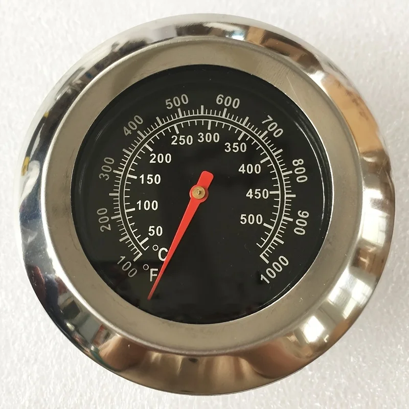 KT THERMO 3 Inch BBQ Grill Thermometer Stainless Steel Smoker Temperature Gauge Easy Read Charcoal Grill Replacement