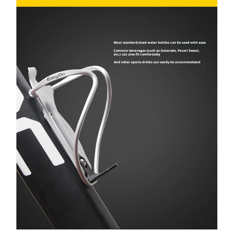 EasyDoAluminum alloy water bottle cage for road bikes and mountain bikes
