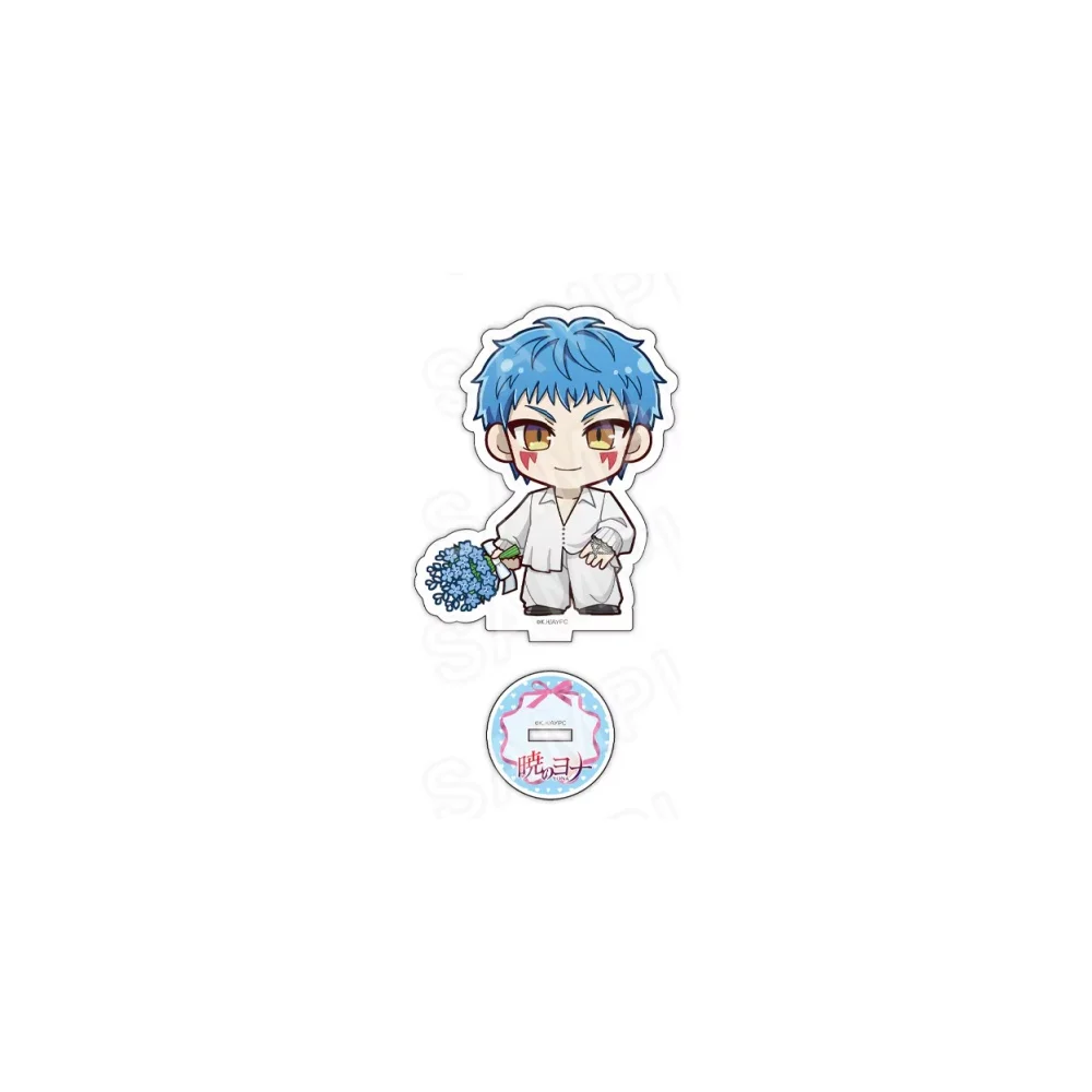 10cm Yona of the Dawn Keychain Model Figure Cosplay Plate Holder Topper Birthday Fans Gift