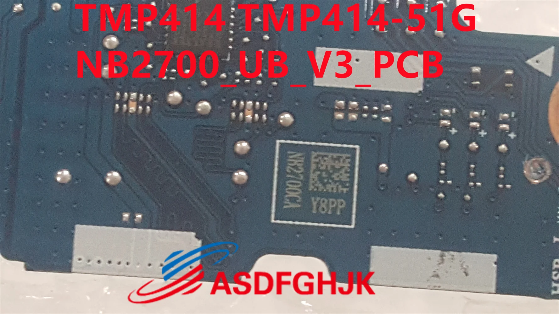 Original For Acer TMP414 TMP414-51G TMP414RN-51 laptop audio card SIM reader IO board NB2700 _UB_V3_PCB  test OK